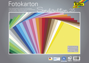 Carton de bricolage, 350 x 500 mm - 25 feuilles