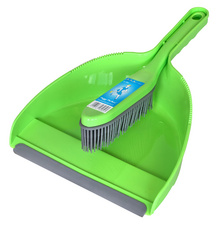 Kit de balayage, avec balayette en caoutchouc - vert