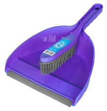 Kit de balayage, avec balayette en caoutchouc - lilas