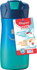Trinkflasche KIDS CONCEPT, 0,43 Liter, blau