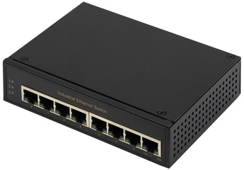  Industrial Gigabit Switch, 8-Port, Unmanaged
