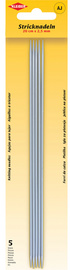 Set d'aiguilles à tricoter, 200 mm x 2,5 mm