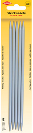 Set d'aiguilles à tricoter, 200 mm x 5,0 mm