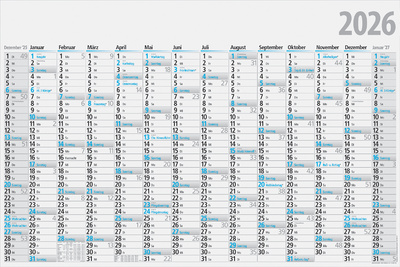Wandkalender "Plakatkalender"