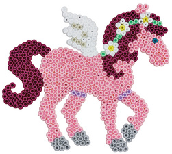  Visuel de référence: utilisation Perles à repasser midi "Chevaux imaginaires"