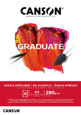 Symbolbild: Studienblock GRADUATE HUILE & ACRYLIQUE