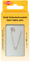 Sicherheitsnadeln, silber