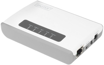 Serveur réseau multifonctions sans fil USB 2.0, 2 ports