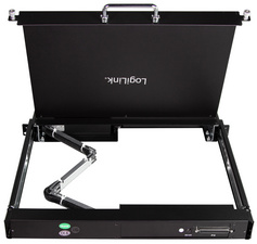 17" LCD KVM Konsole mit KVM-Switch