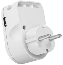 Symbolbild: Adapterstecker mit 2 USB-Ports & Smartphone-Ablagefläche