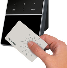 Symbolbild: zeigt die Anwendung mit der RFID-Karte