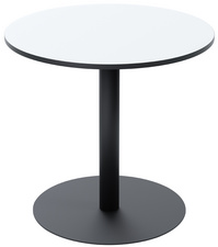 Bistrotisch Mezzo, Durchmesser: 600 mm, weiß