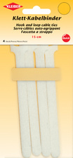 Serre-câble auto-agrippant, 150 x 40 mm, blanc