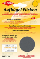 Patch thermocollant Köper, gris foncé