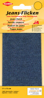 Patch thermocollant pour jeans, bleu foncé