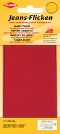 Patch thermocollant pour jeans, rouge