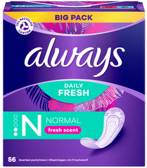 Protège-slip always dailies Fresh&Protect Normal Fresh