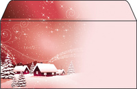 Weihnachts-Motiv-Umschlag "Silent Night"