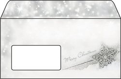 Weihnachts-Motiv-Umschlag "Brilliant Star"