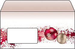 Weihnachts-Motiv-Umschlag "Frozen"