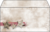 Weihnachts-Motiv-Umschlag "Winter Chalet"