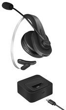 Casque mono Bluetooth 5.0 avec station de charge
