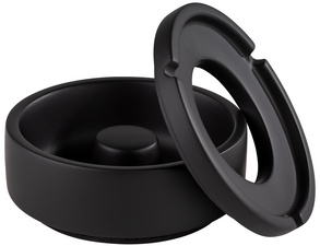 Windaschenbecher ELEMENT, schwarz