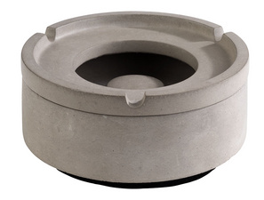Windaschenbecher ELEMENT, grau