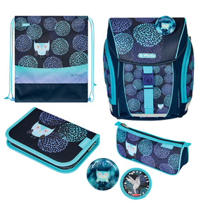 Cartable FiloLight Plus "Flower Owl" - avec accessoires