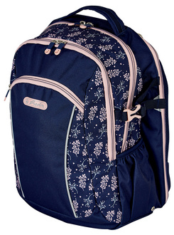 Schulrucksack Ultimate "Blossom" - schräg