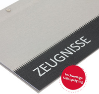 Symbolbild: Detailansicht Folienprägung