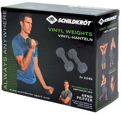 Vinyl-Hanteln, 3,0 kg - Verpackung