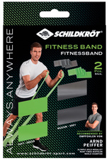 Fitnessbänder, 2er Set, Verpackung