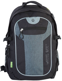 Sac à dos de loisirs "Revolution", noir / gris