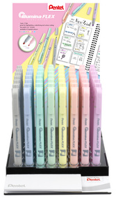 Textmarker Illumina Flex Pastell, im Display