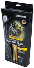 Tischtennis Geschenk-Set "Top Team 500", Verpackung