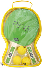Ping Pong Set, Verpackung