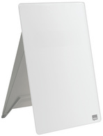 Chevalet de bureau en verre