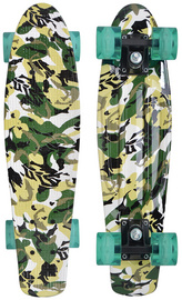 Retro Skateboard "Free Spirit Camouflage"