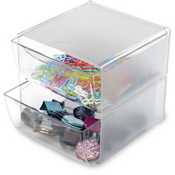 Organisationsboxen Cube, 2 Schubladen