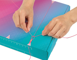 Visuel de référence : présente la technique de tressage