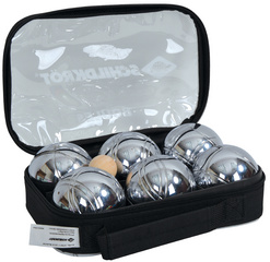 Set de boules de pétanque, contenu de la livraison