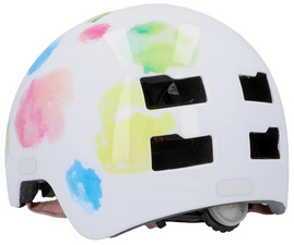 Kinder-Fahrradhelm "BMX Splash" - Rückansicht