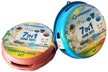 7in1 Sandspielzeug-Set, Verpackung