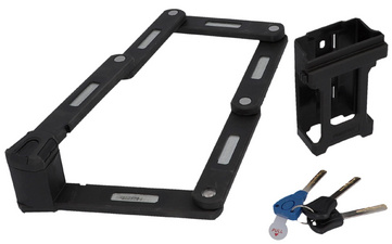 Antivol pliable pour vélo PROTEC PLUS+ FK85, ouvert
