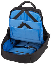 Notebook-Rucksack SAFEPAK RPET ANTIGUA, offen