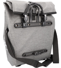 Fahrrad-Gepäckträgertasche City - Rückansicht