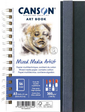 Skizzenbuch ART BOOK Mixed Media Artist, DIN A5 Hochformat