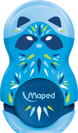 Radierer-Spitzer-Kombi Loopy MINI CUTE, blau