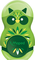 Radierer-Spitzer-Kombi Loopy MINI CUTE, grün